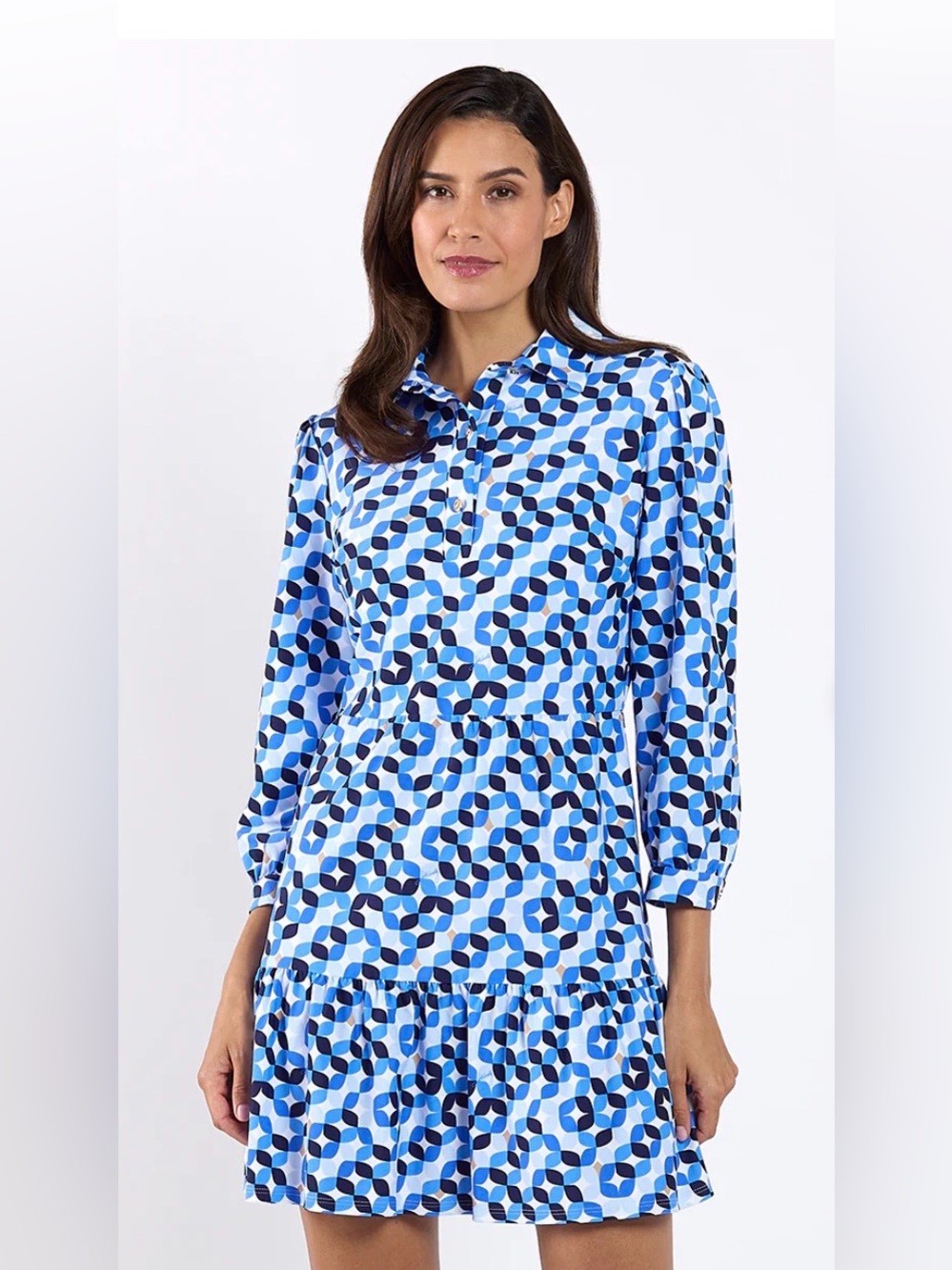 Jude Connally Henley Dress NWT